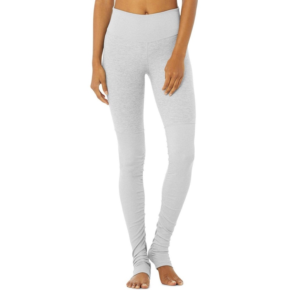 Alo Yoga Grey Goddess Legging Size Small